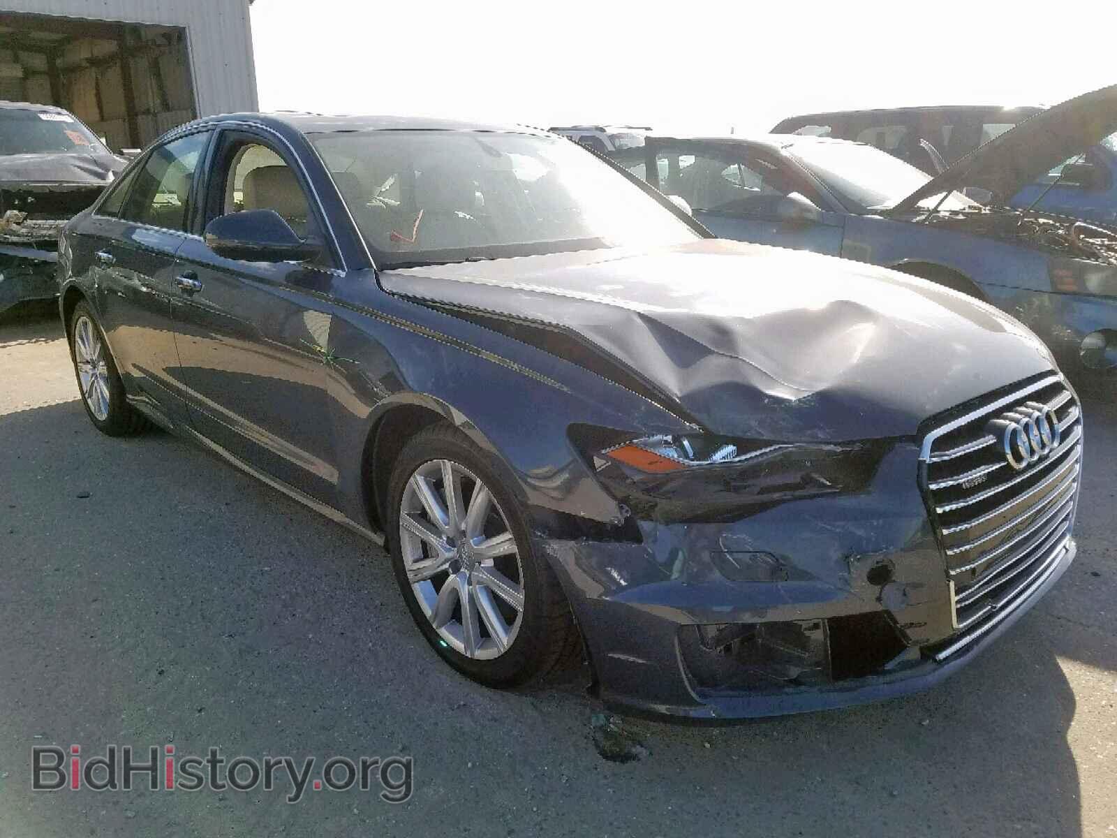 Фотография WAUGFAFC3GN052608 - AUDI A6 2016