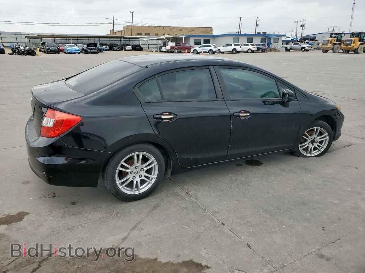 2012 HONDA CIVIC - VIN: 2HGFB2F57CH560215 - Фото 3