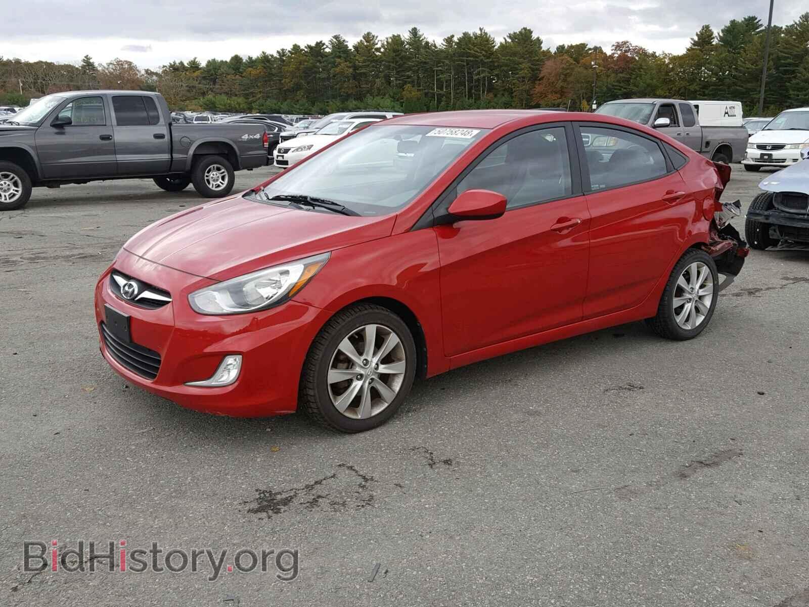 2012 HYUNDAI ACCENT - VIN: KMHCU4AE3CU080650 - Фото 2
