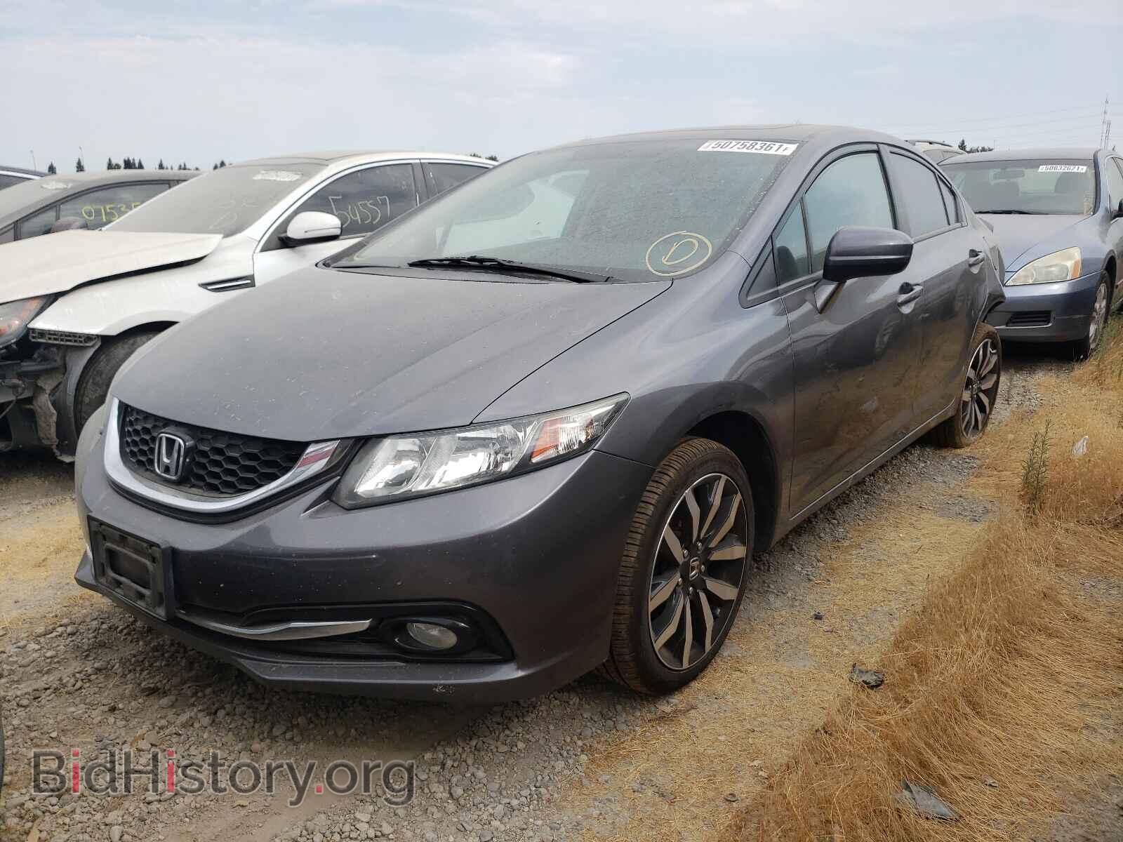 2015 HONDA CIVIC - VIN: 19XFB2F98FE205541 - Фото 2