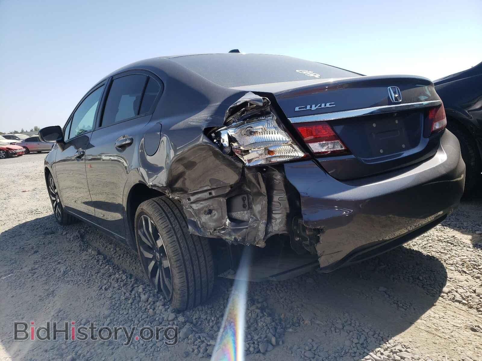 2015 HONDA CIVIC - VIN: 19XFB2F98FE205541 - Фото 3