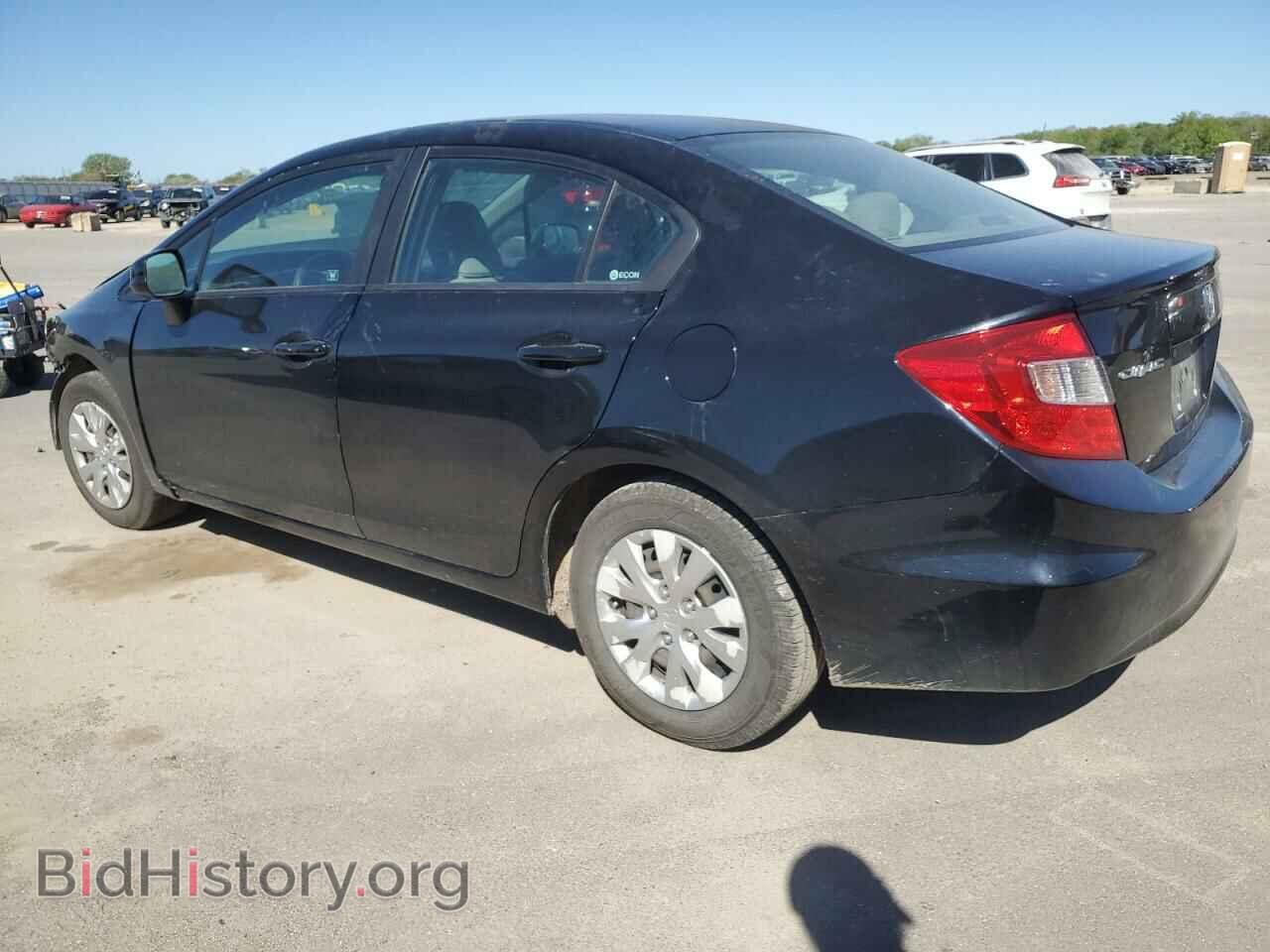 2012 HONDA CIVIC - VIN: 19XFB2F57CE034256 - Фото 2