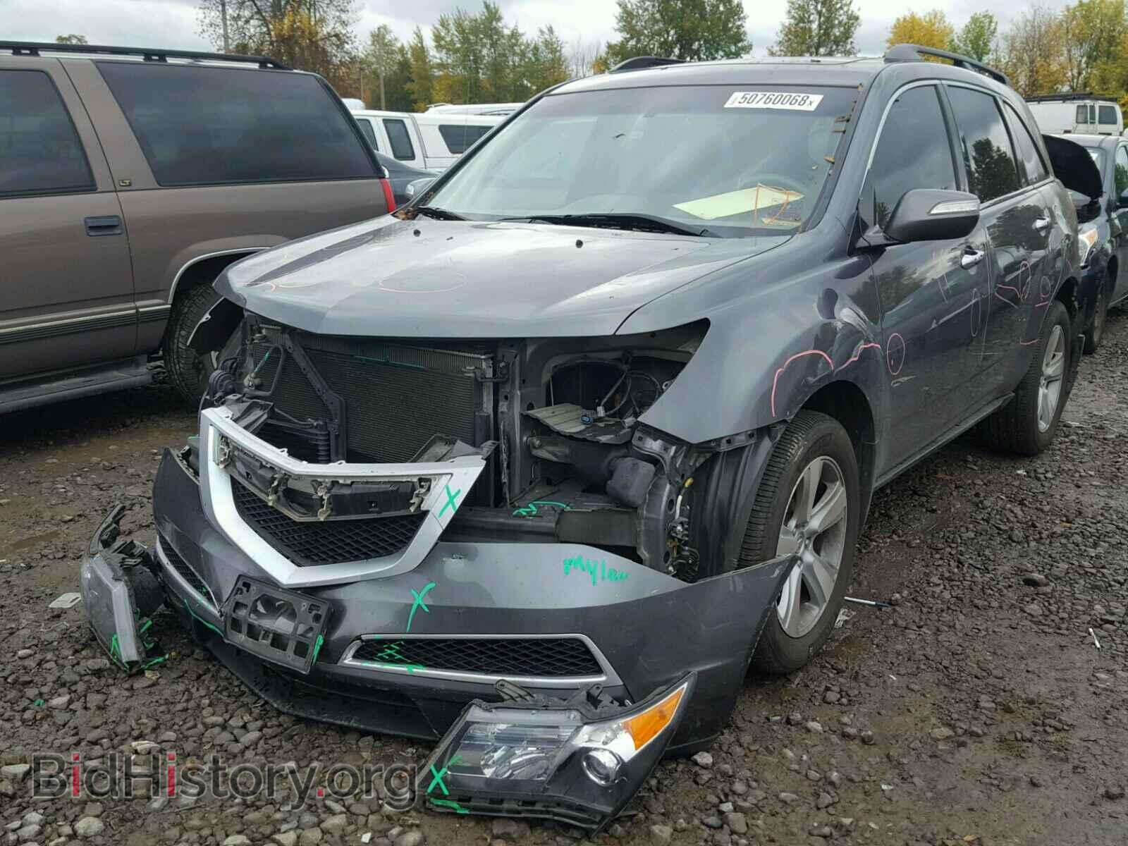 2011 ACURA MDX - VIN: 2HNYD2H44BH504795 - Фото 2