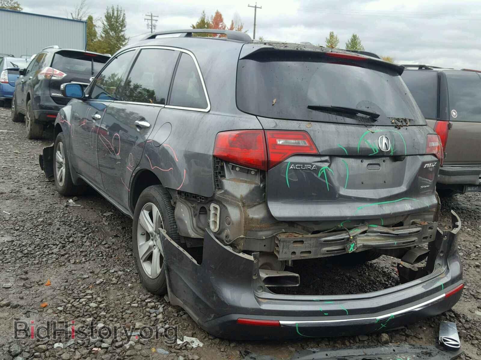 2011 ACURA MDX - VIN: 2HNYD2H44BH504795 - Фото 3
