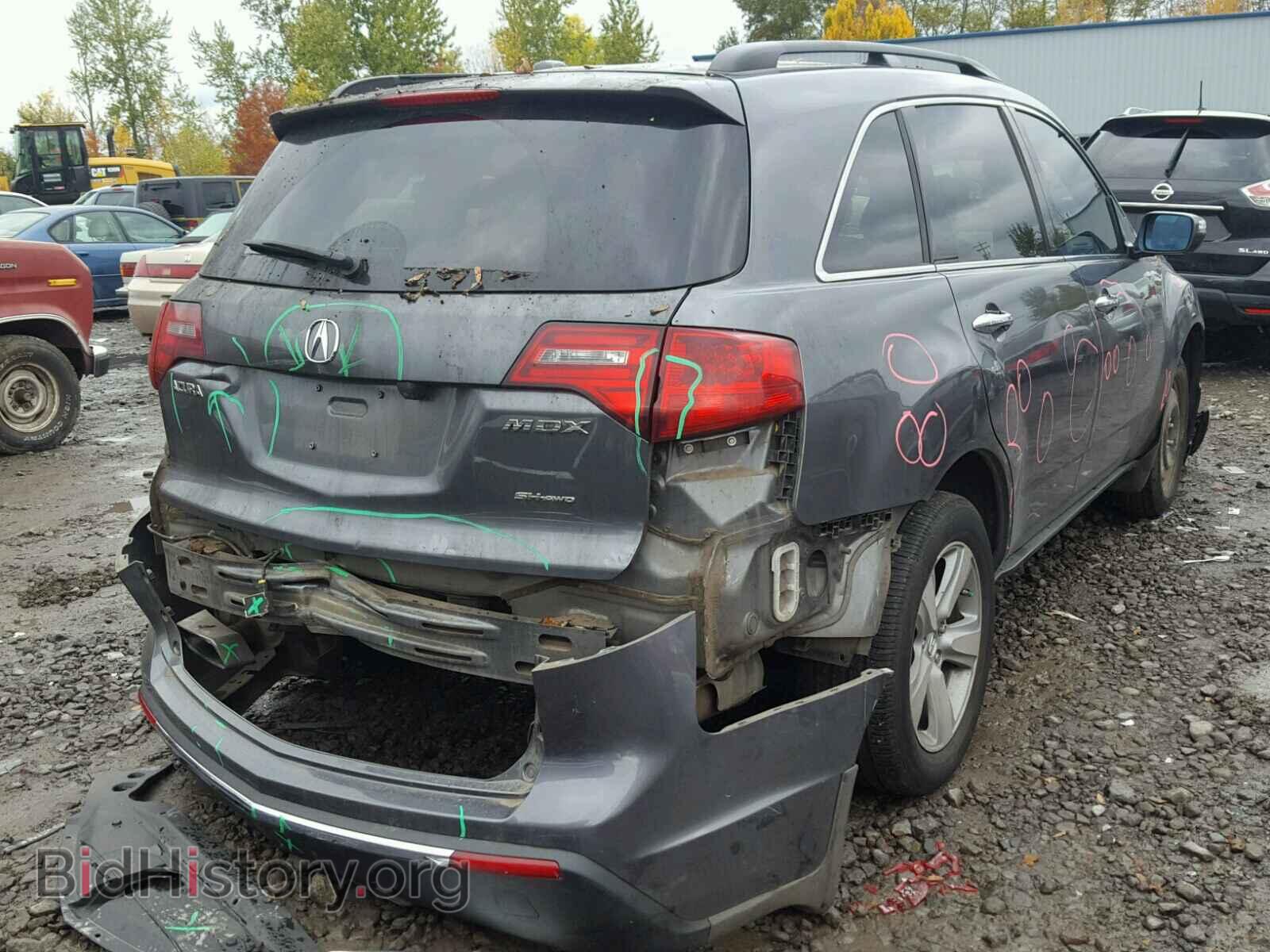 2011 ACURA MDX - VIN: 2HNYD2H44BH504795 - Фото 4