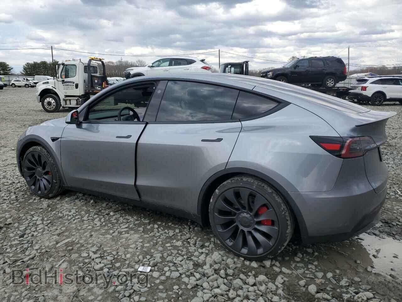 2025 TESLA MODEL Y - VIN: 7SAYGDEF1SF304352 - Фото 2