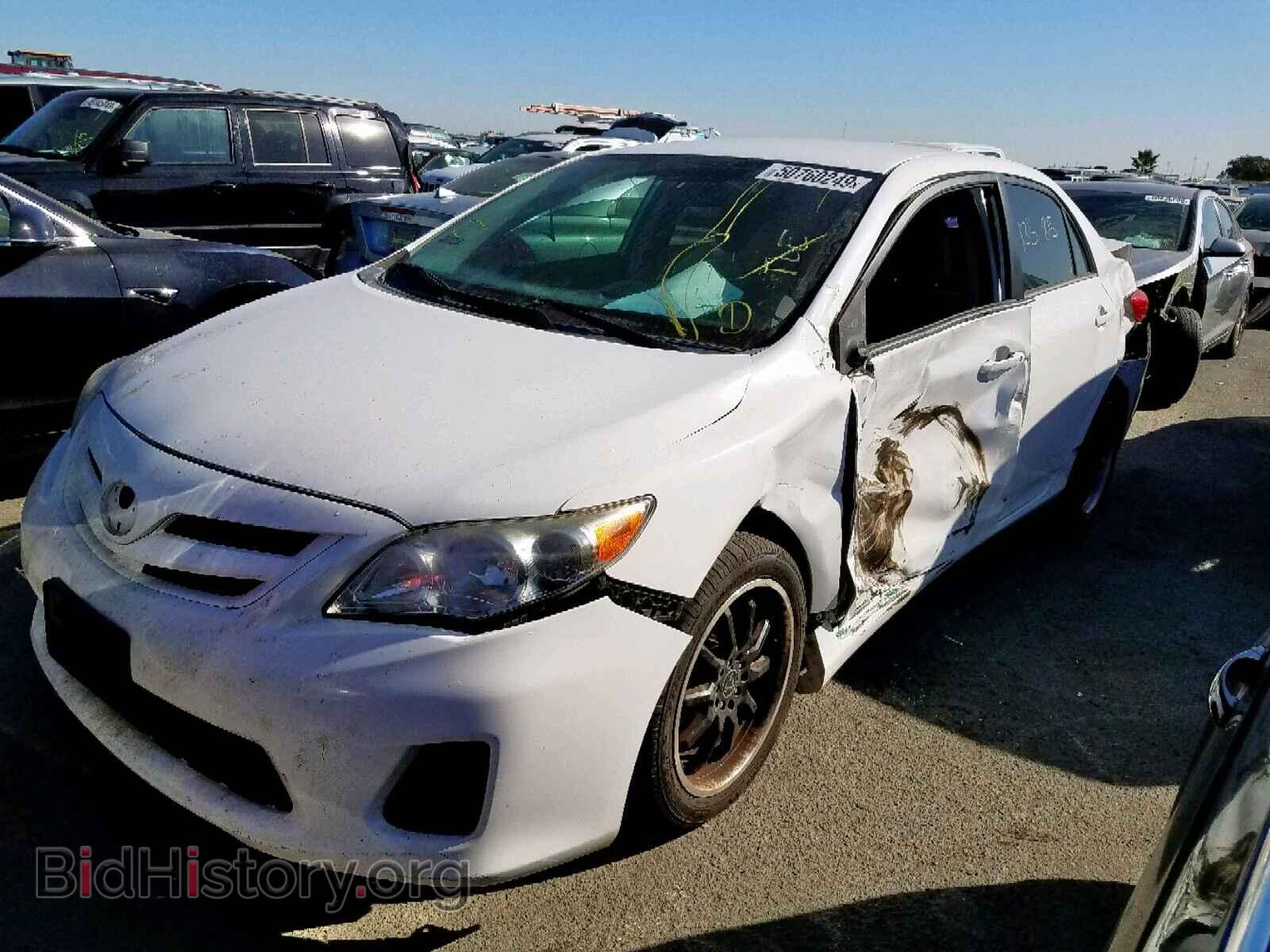 2012 TOYOTA COROLLA BA - VIN: 2T1BU4EE4CC805664 - Фото 2