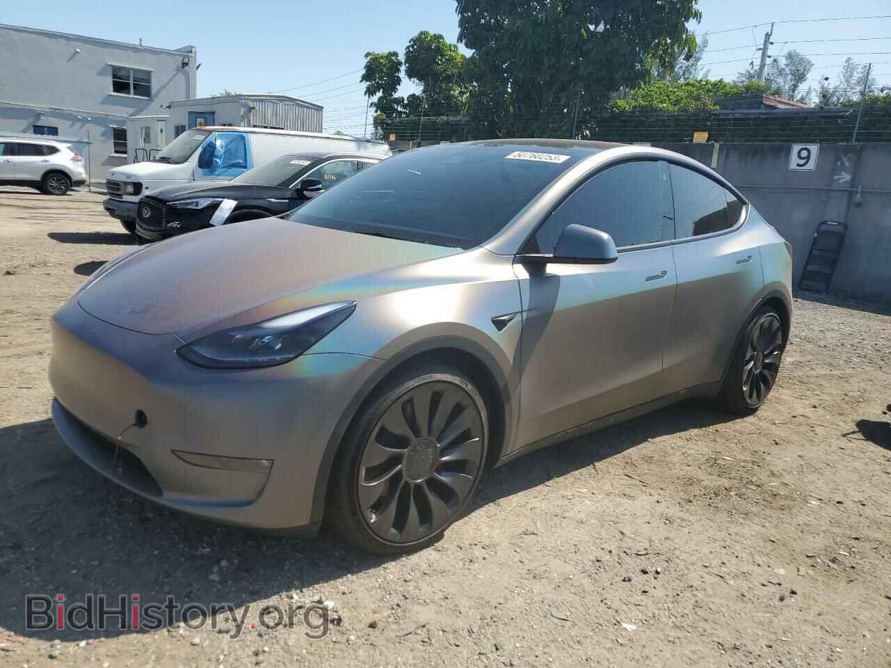 Photo 7SAYGDEF4NF563485 - TESLA MODEL Y 2022