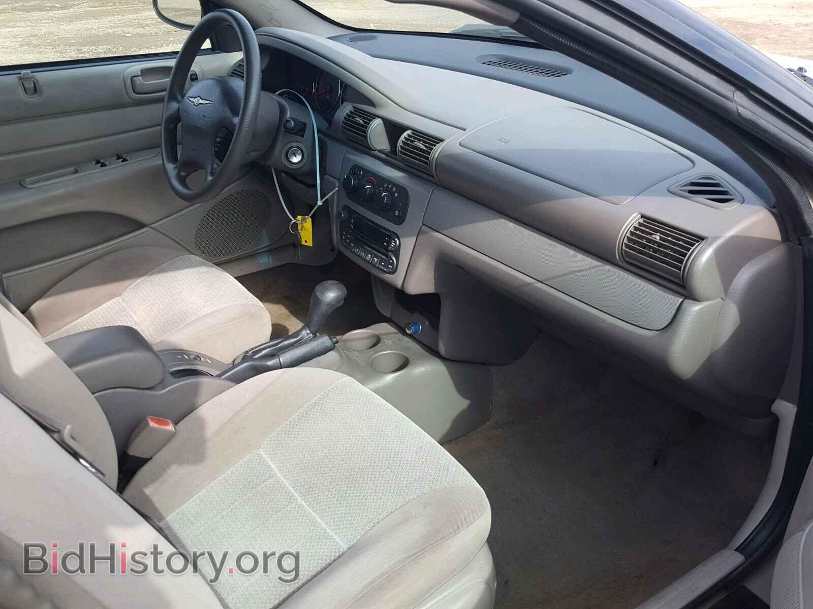 2006 CHRYSLER SEBRING - VIN: 1C3EL45X76N188994 - Фото 5