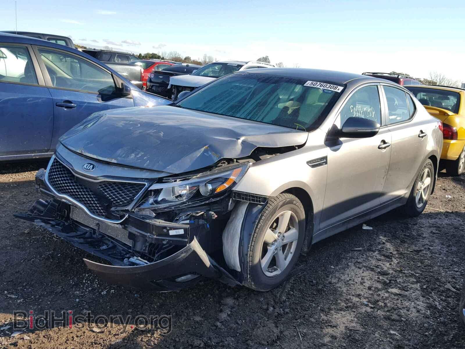 2015 KIA OPTIMA - VIN: 5XXGM4A75FG485037 - Photo 2