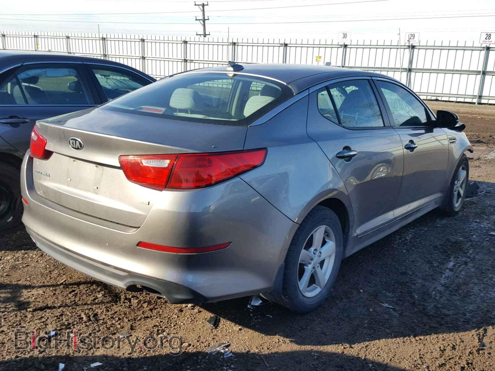 2015 KIA OPTIMA - VIN: 5XXGM4A75FG485037 - Photo 4