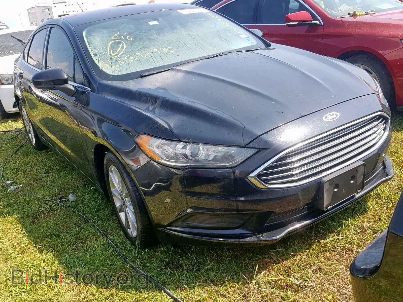 Фотография 3FA6P0H74HR221027 - FORD FUSION SE 2017