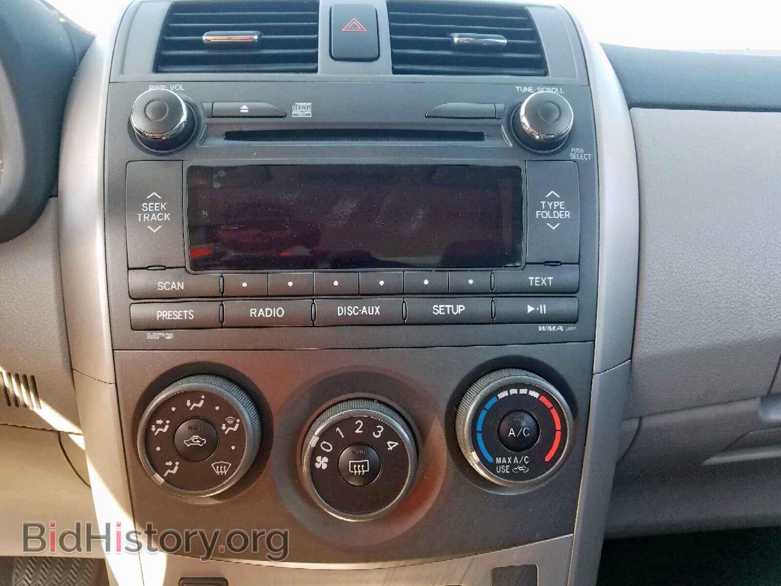 2011 TOYOTA COROLLA BA - VIN: JTDBU4EEXB9126521 - Фото 9