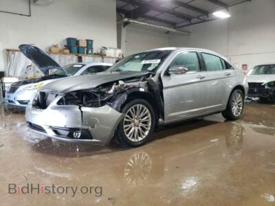 2013 Chrysler 200 Limited, silver — VIN 1C3CCBCGXDN510197, Copart