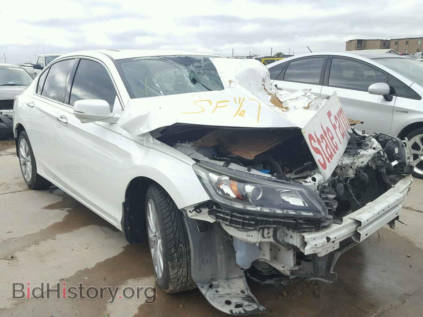 Photo 1HGCR3F86EA022590 - HONDA ACCORD EXL 2014