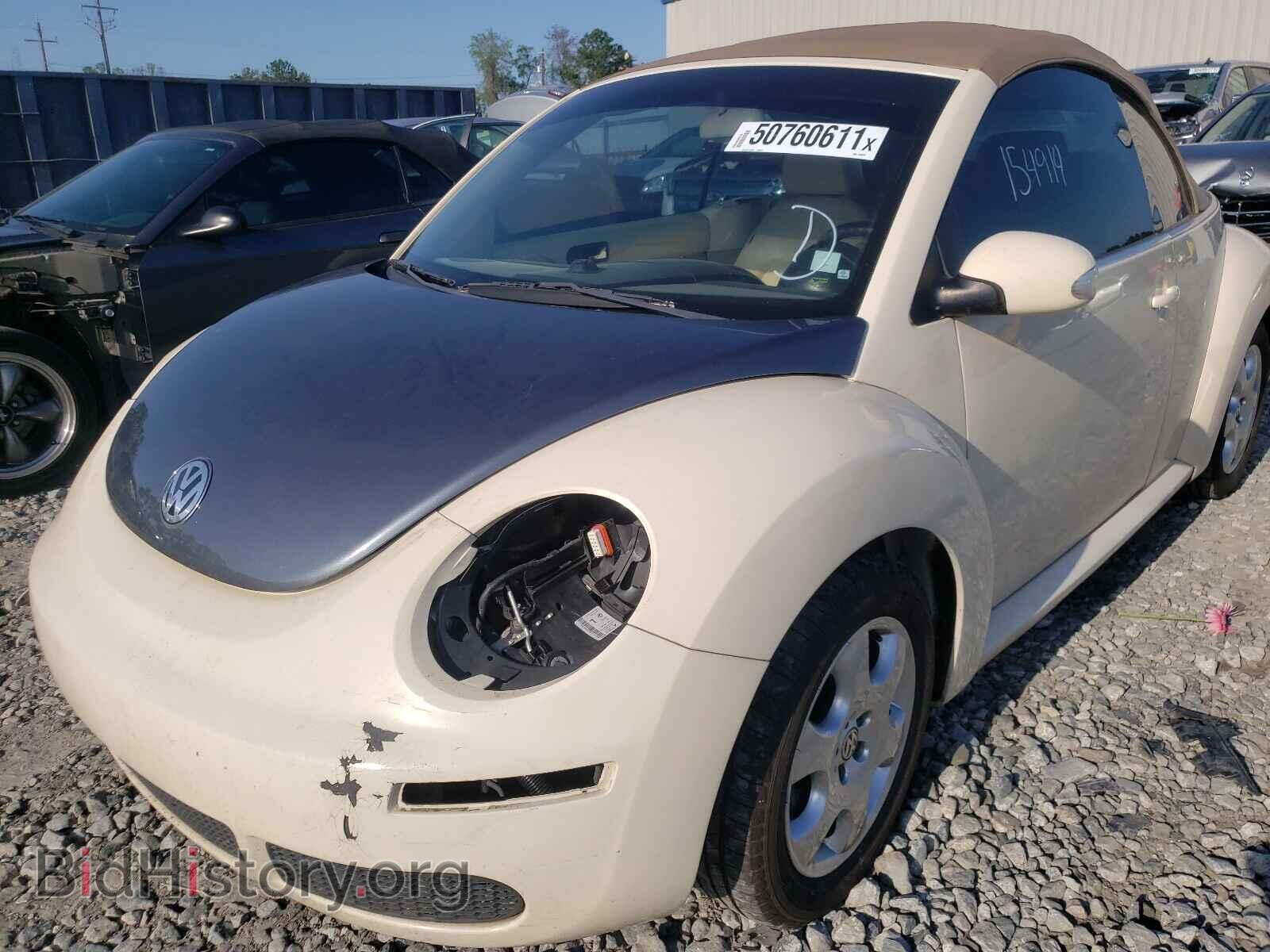 2006 VOLKSWAGEN BEETLE - VIN: 3VWPF31Y36M333816 - Фото 2
