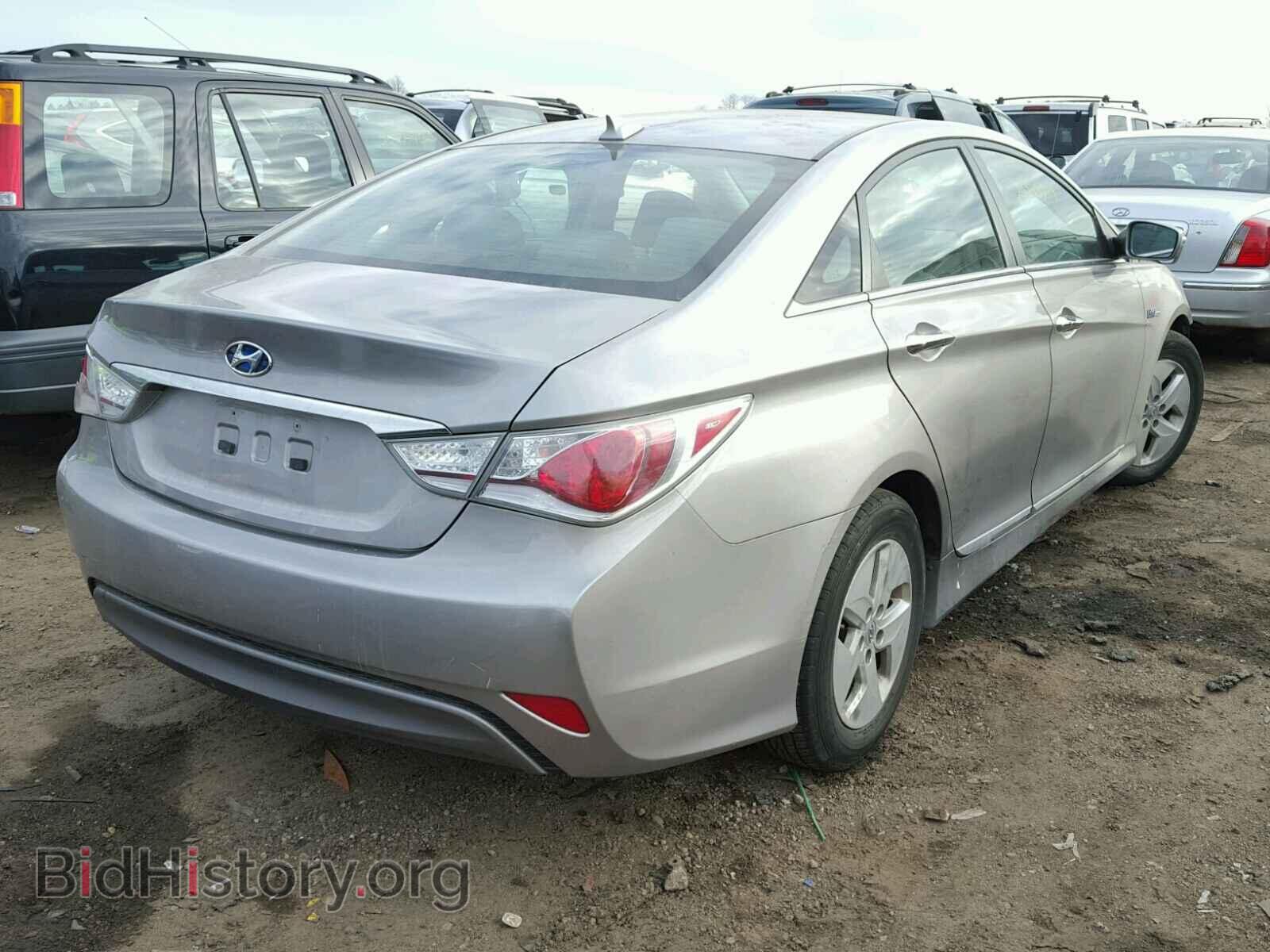 2012 HYUNDAI SONATA - VIN: KMHEC4A49CA023891 - Фото 4
