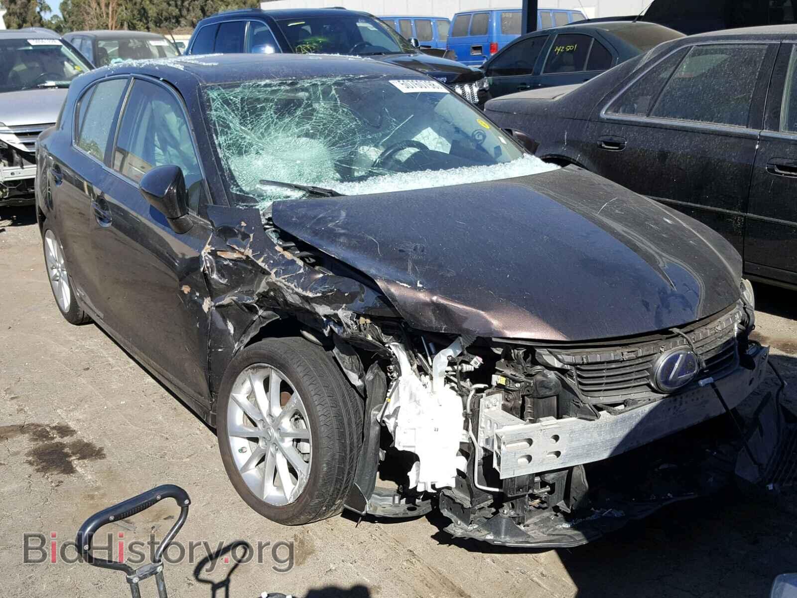 Photo JTHKD5BHXD2136741 - LEXUS CT 200 2013