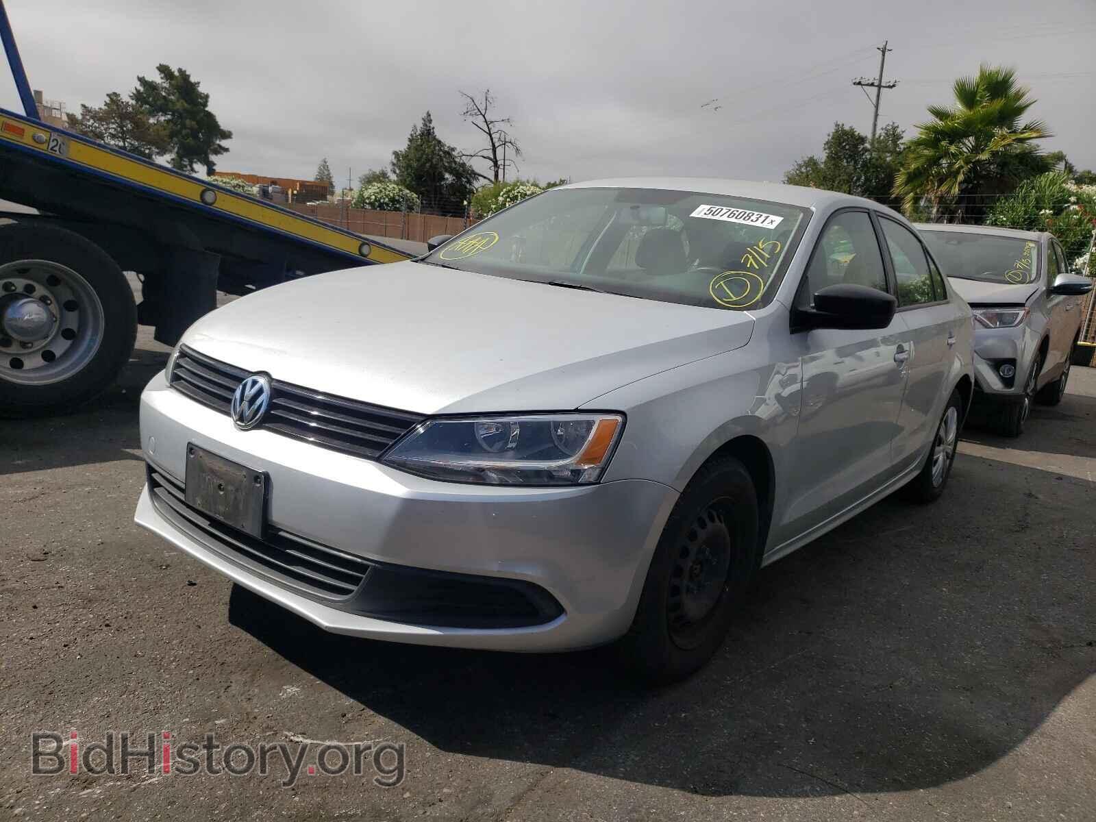 2011 VOLKSWAGEN JETTA - VIN: 3VW1K7AJ0BM307471 - Фото 2