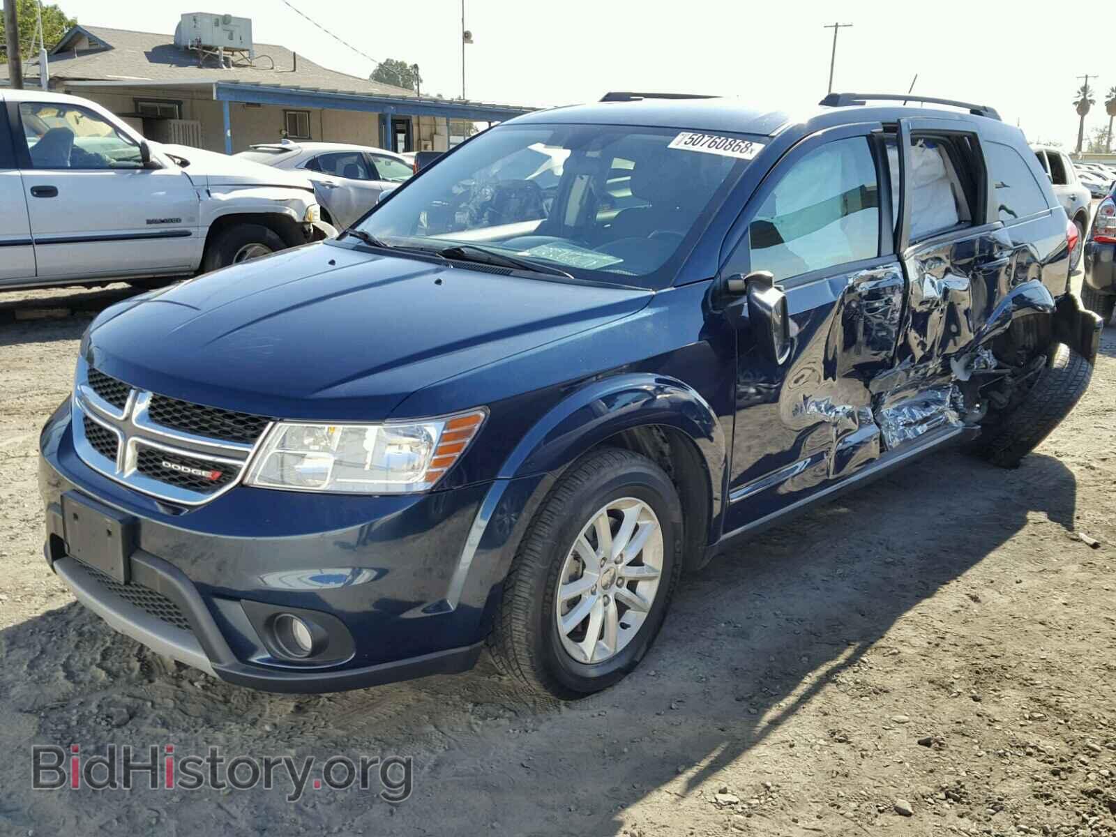 2014 DODGE JOURNEY SX - VIN: 3C4PDCBGXET227186 - Фото 2