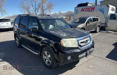 2009 Honda PILOT EXL, черный — VIN 5FNYF48699B028170, Copart