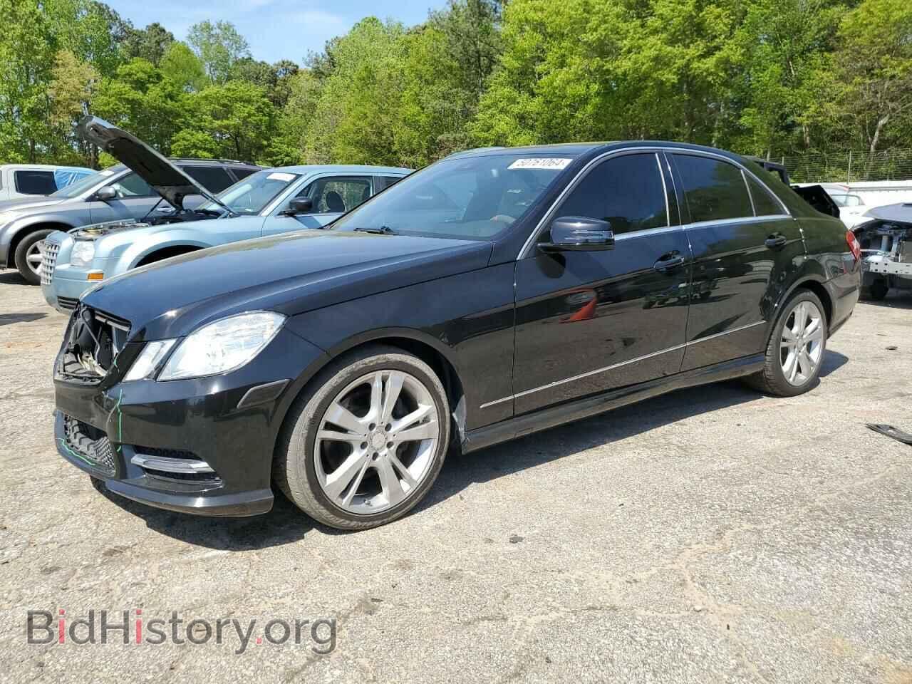 Photo WDDHF8JB0DA731047 - MERCEDES-BENZ E-CLASS 2013