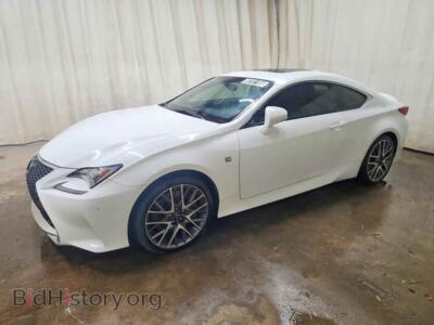 2017 Lexus RC 200t, белый — VIN JTHHA5BC1H5007427, Copart