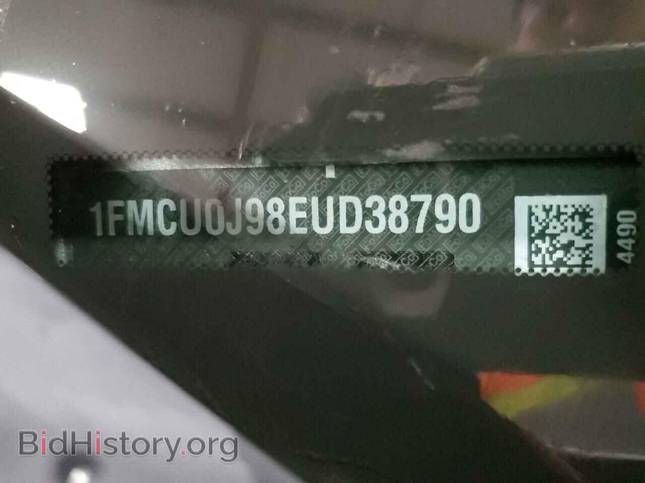 2014 FORD ESCAPE - VIN: 1FMCU0J98EUD38790 - Фото 14