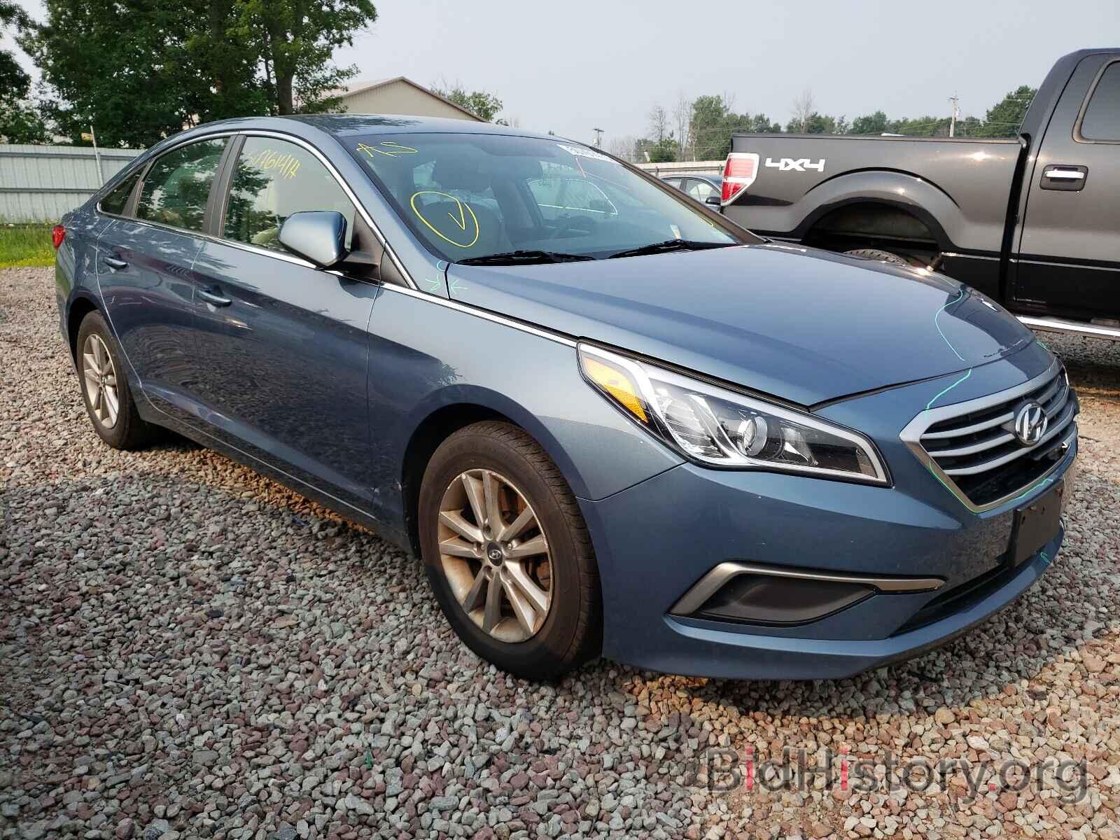 Фотография 5NPE24AF4GH295871 - HYUNDAI SONATA 2016