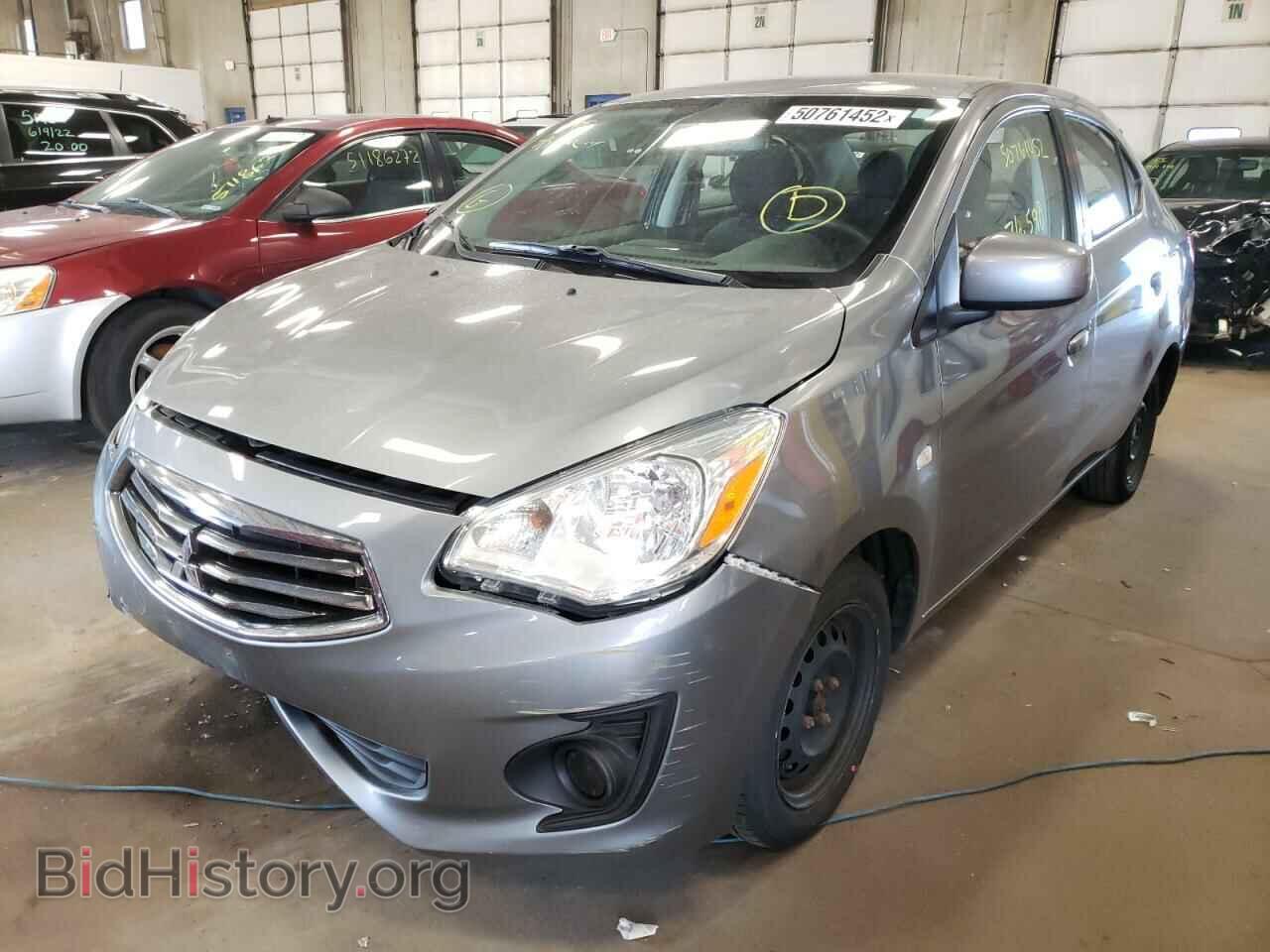 2017 MITSUBISHI MIRAGE - VIN: ML32F3FJ7HHF18621 - Фото 2
