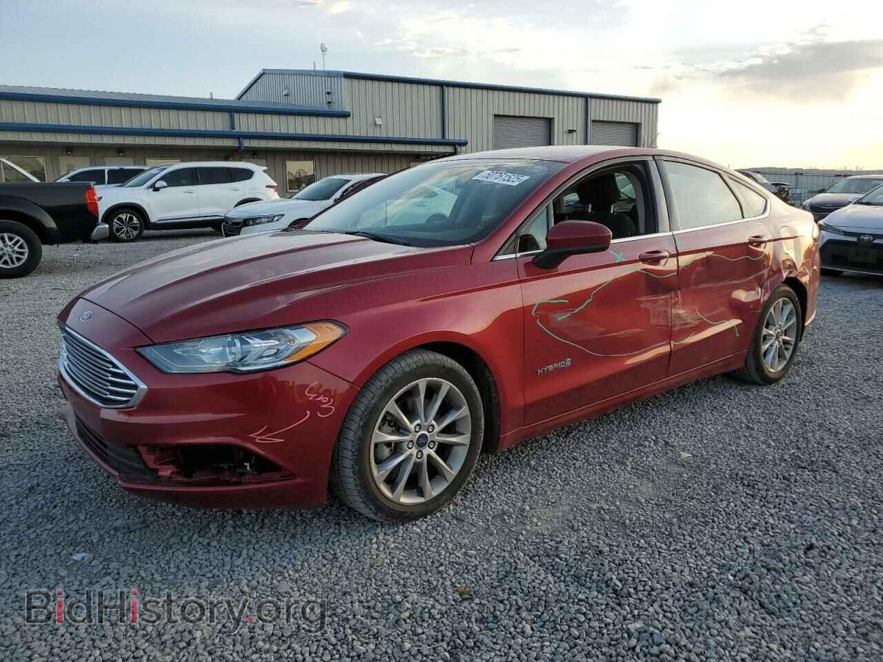Фотография 3FA6P0LU5HR182459 - FORD FUSION 2017