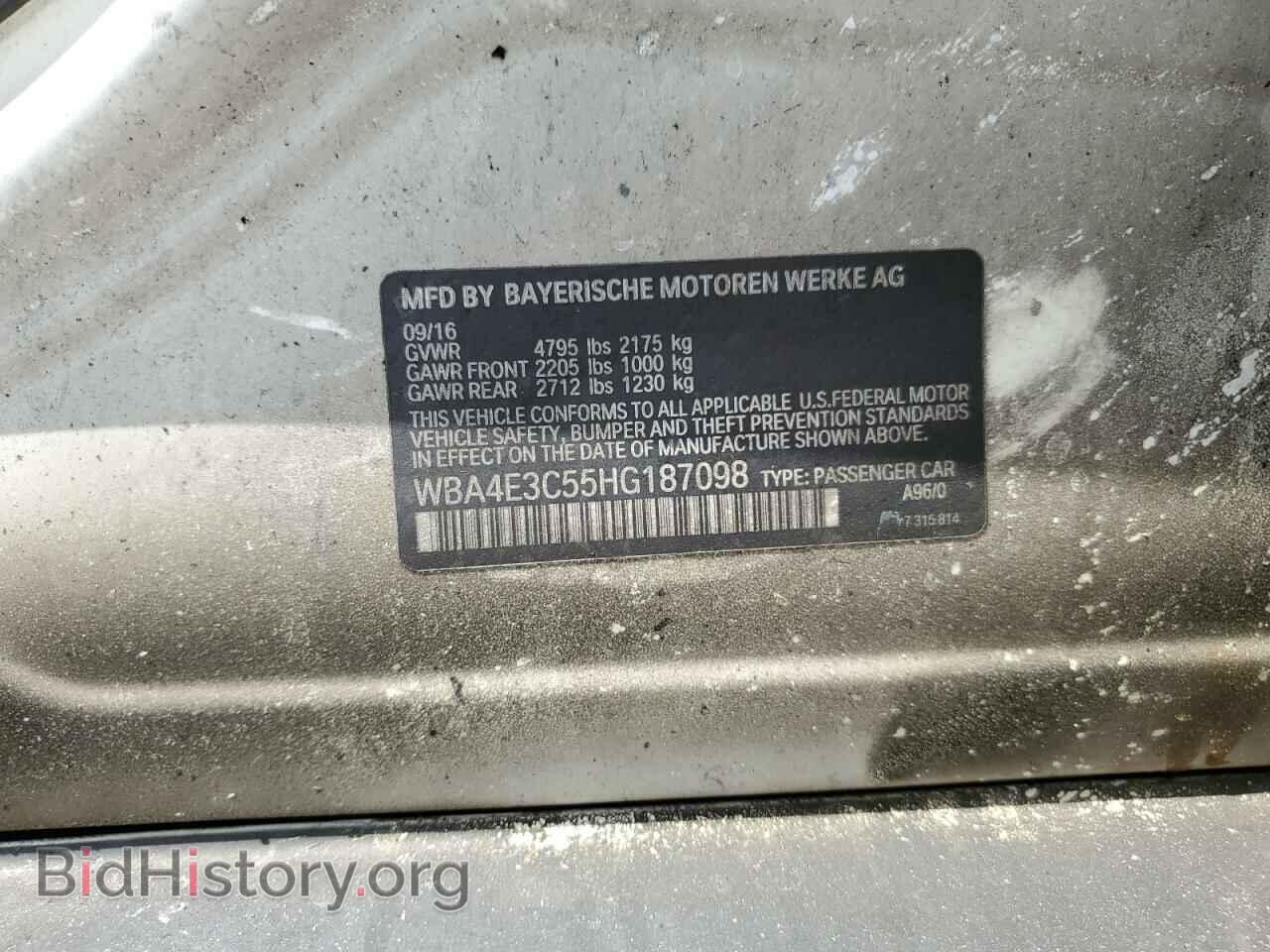 2017 BMW 4 SERIES - VIN: WBA4E3C55HG187098 - Фото 13