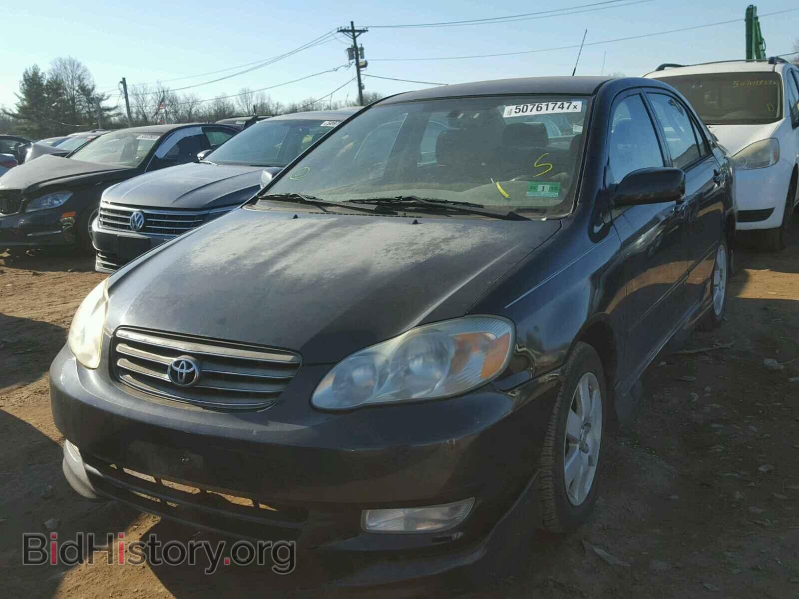 2003 TOYOTA COROLLA - VIN: 2T1BR32E43C106115 - Фото 2