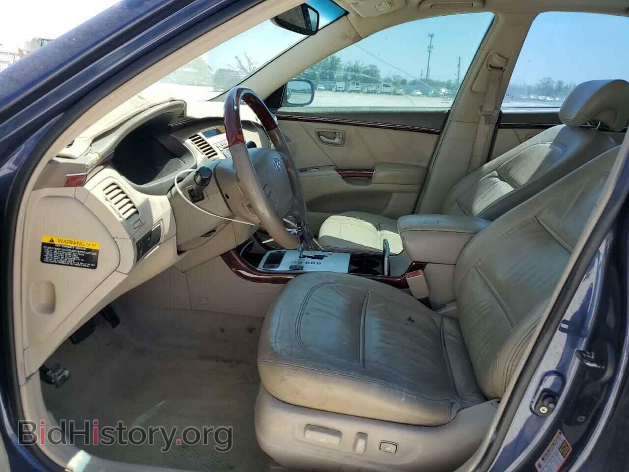 2006 HYUNDAI AZERA - VIN: KMHFC46FX6A105082 - Фото 7
