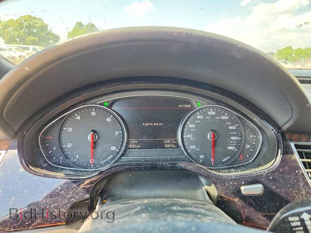 2013 AUDI A8 - VIN: WAUR2AFDXDN024426 - Фото 9