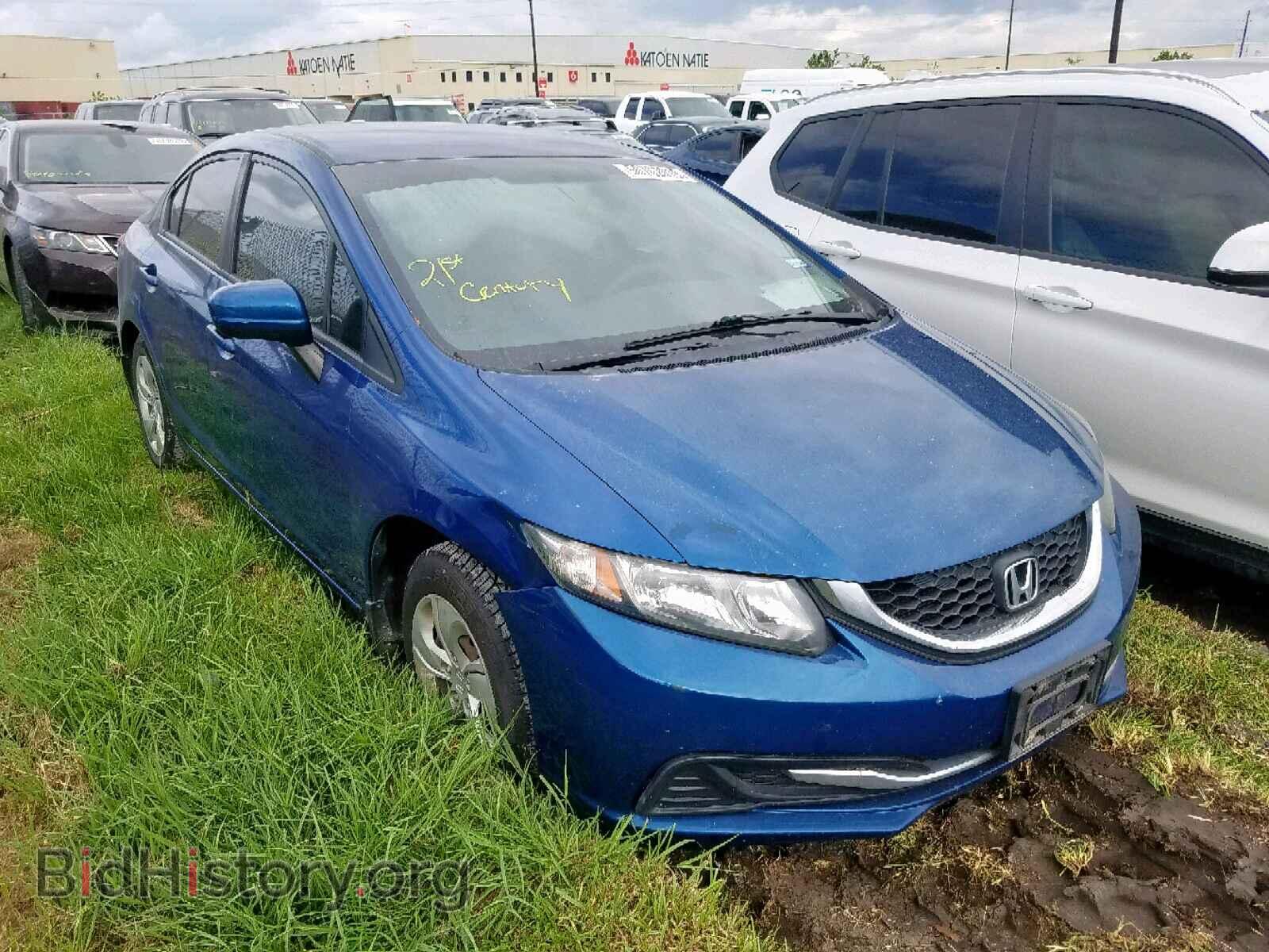 Фотография 19XFB2E55EE078261 - HONDA CIVIC LX 2014