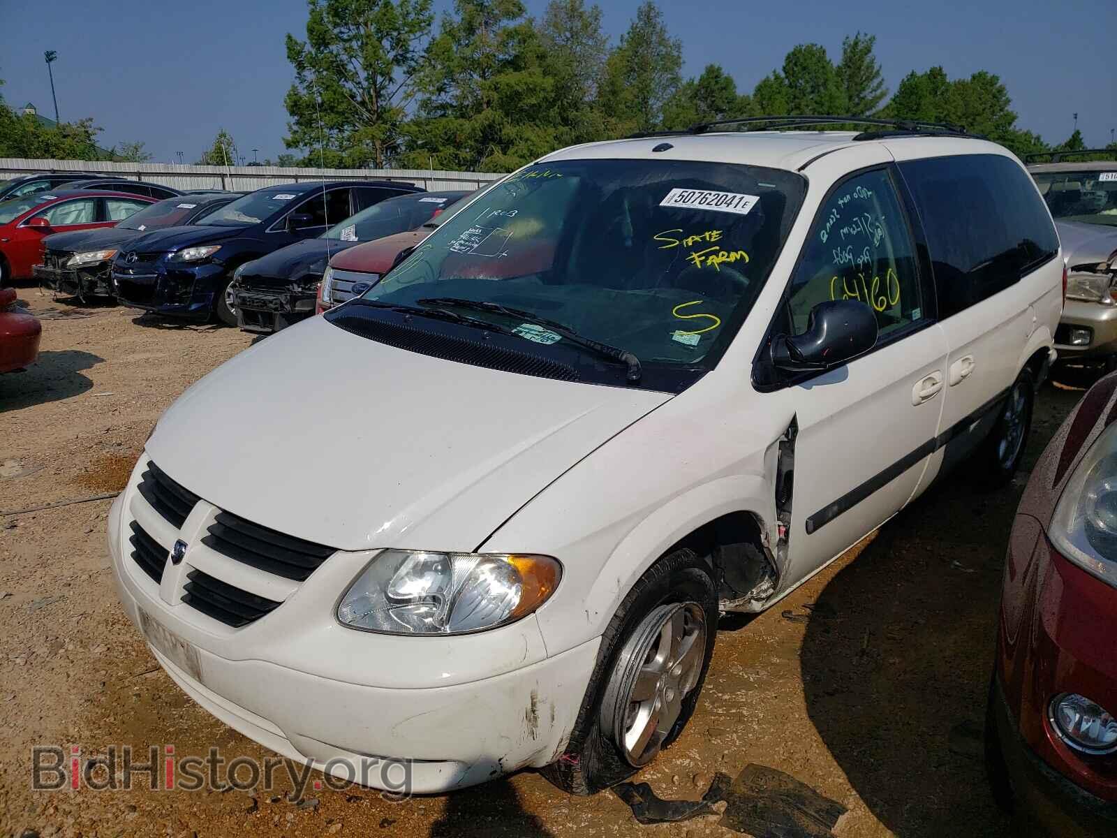 2007 DODGE CARAVAN - VIN: 1D4GP45R07B153200 - Фото 2