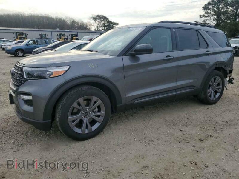 2022 Ford EXPLORER XLT (VIN 1FMSK7DH2NGB14183) — photo 1 of 16, Copart, damage: rear end