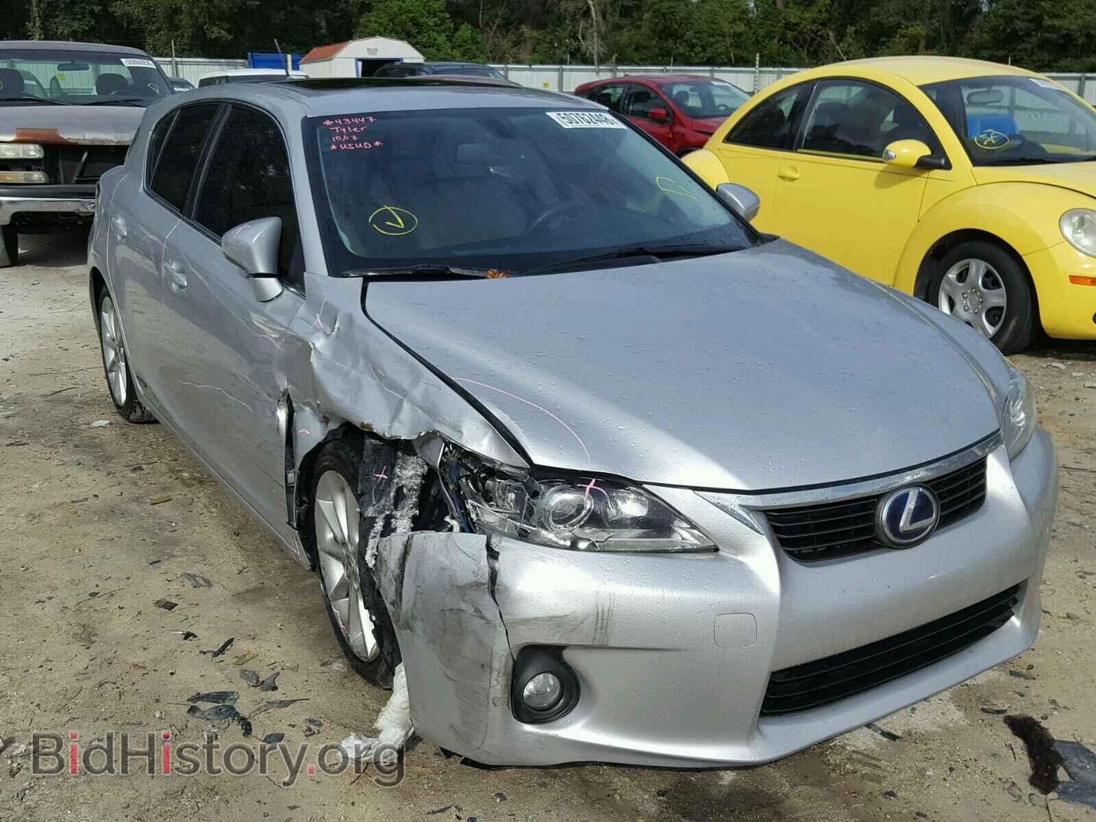 Photo JTHKD5BH8B2040913 - LEXUS CT 200 2011
