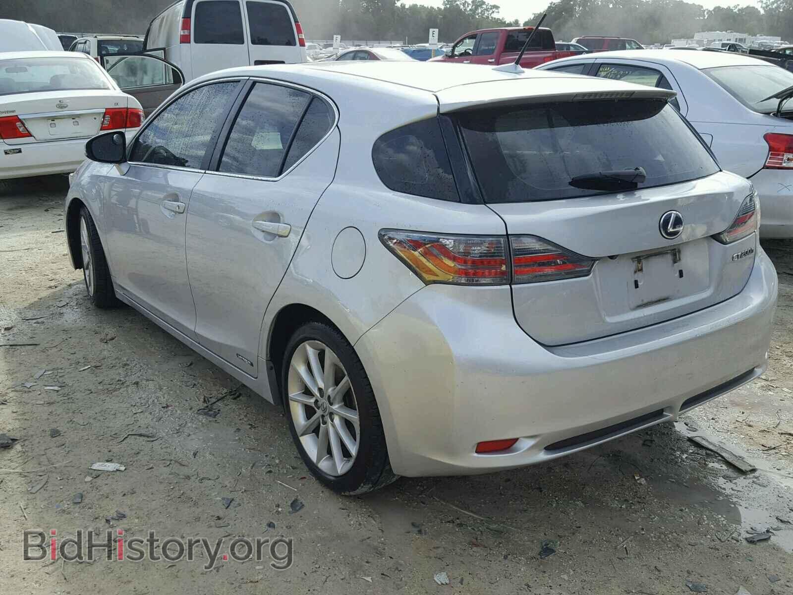 2011 LEXUS CT 200 - VIN: JTHKD5BH8B2040913 - Фото 3
