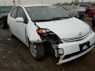 2005 Toyota PRIUS, белый — VIN JTDKB20U253116792, Copart