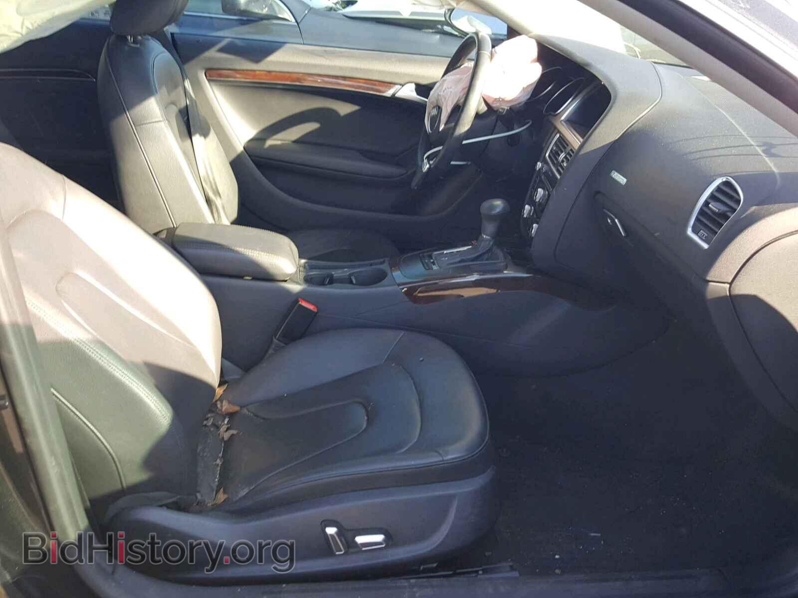 2013 AUDI A5 PREMIUM - VIN: WAUCFAFR6DA055587 - Photo 5