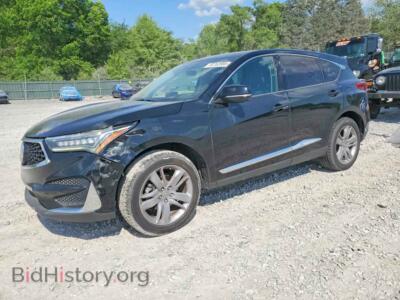 2019 Acura RDX Advance, черный — VIN 5J8TC2H7XKL017571, Copart