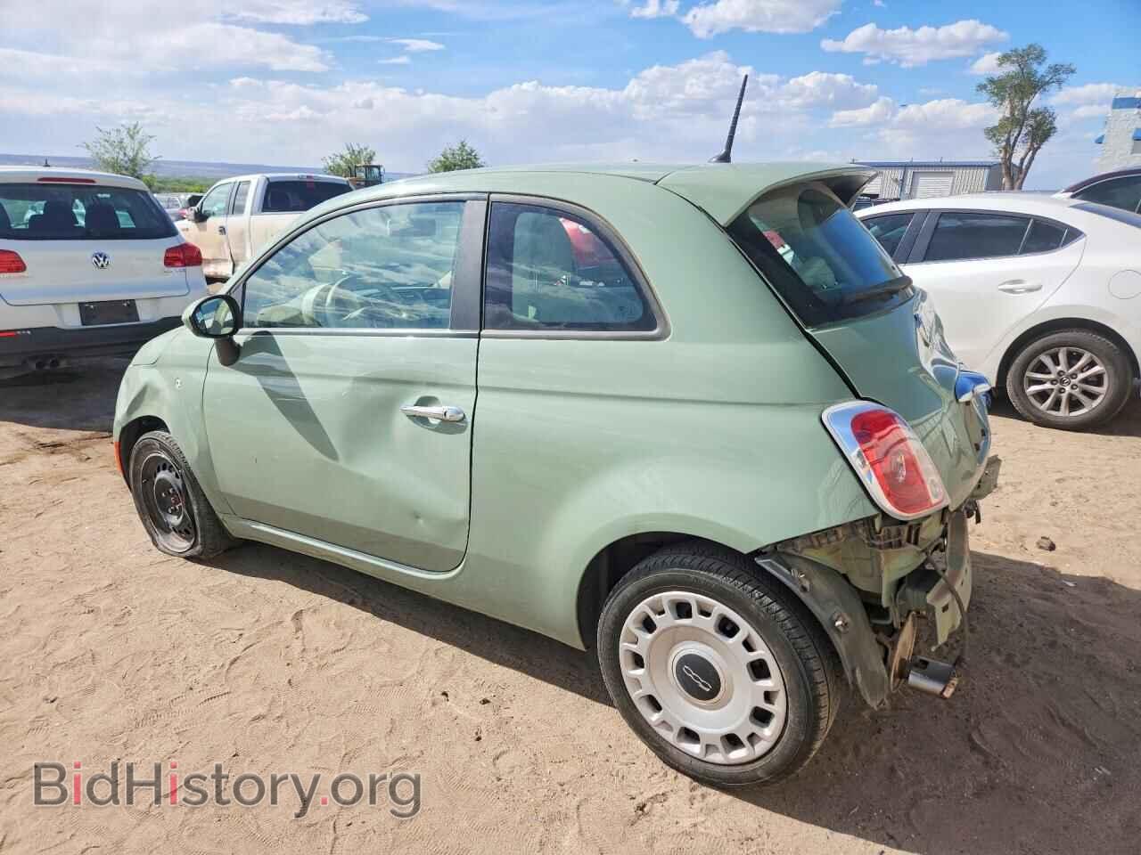 2013 FIAT 500 - VIN: 3C3CFFAR6DT604838 - Фото 2