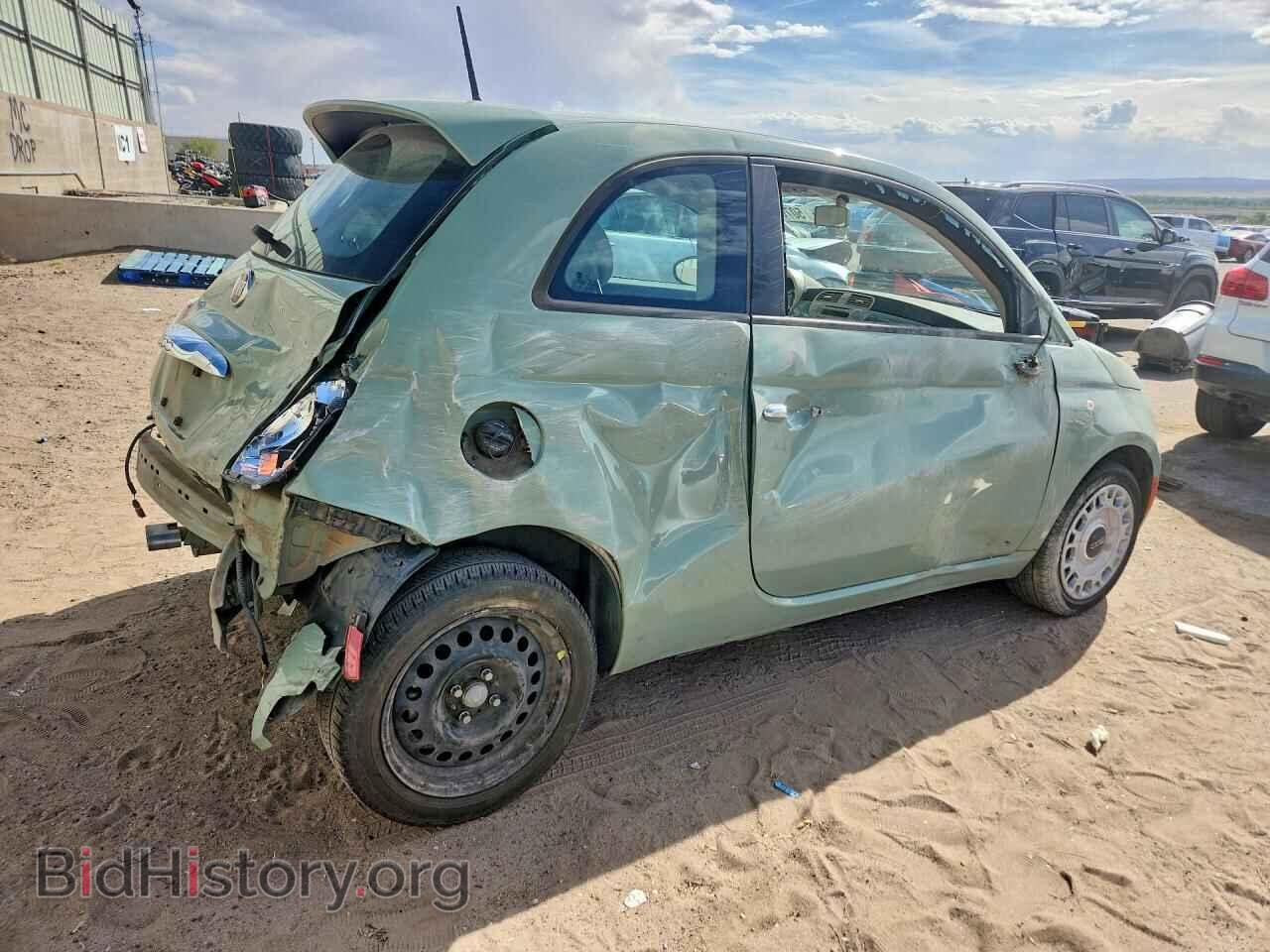 2013 FIAT 500 - VIN: 3C3CFFAR6DT604838 - Фото 3