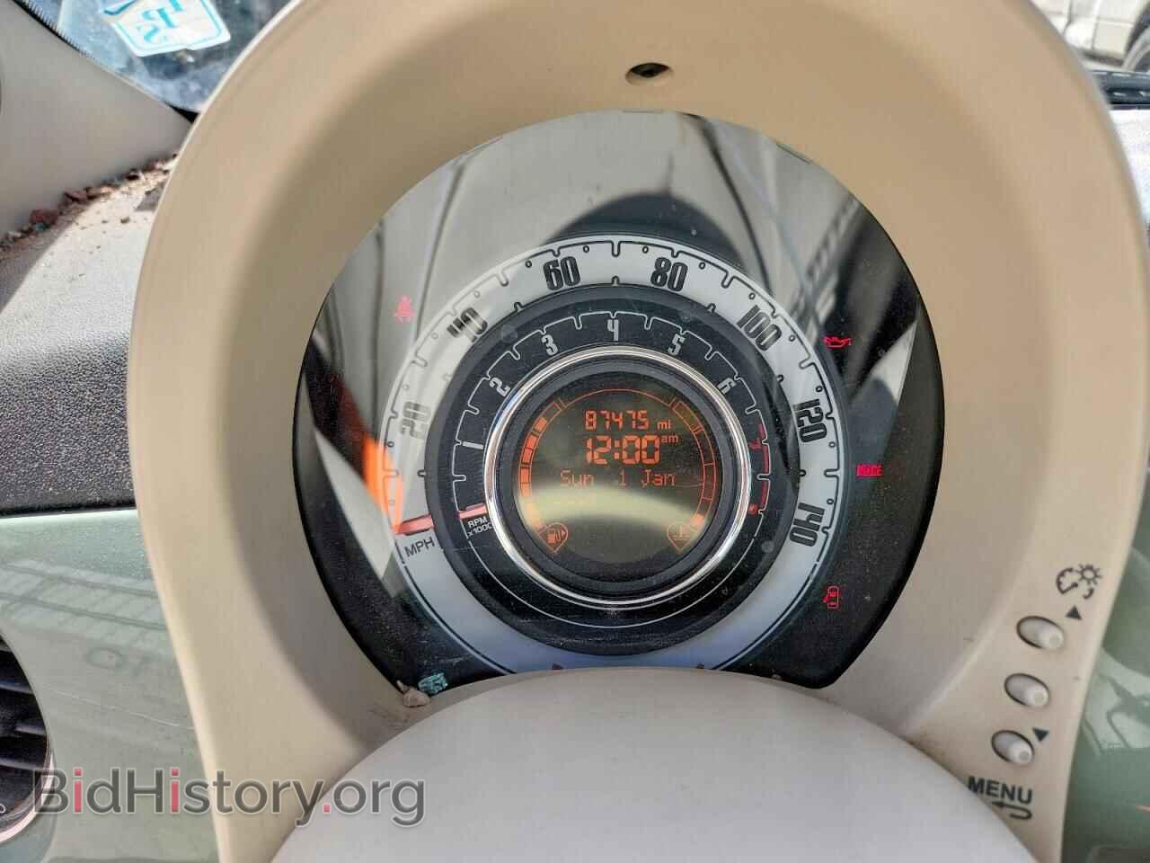 2013 FIAT 500 - VIN: 3C3CFFAR6DT604838 - Фото 9