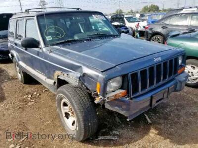 2001 Jeep CHEROKEE S, blue — VIN 1J4FF48S41L630605, Copart