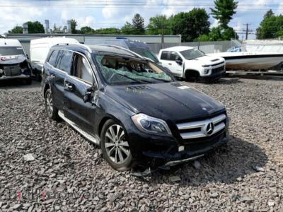 2016 Mercedes-Benz GL-CLASS GL 450 4MA, черный — VIN 4JGDF6EE9GA635547, Copart