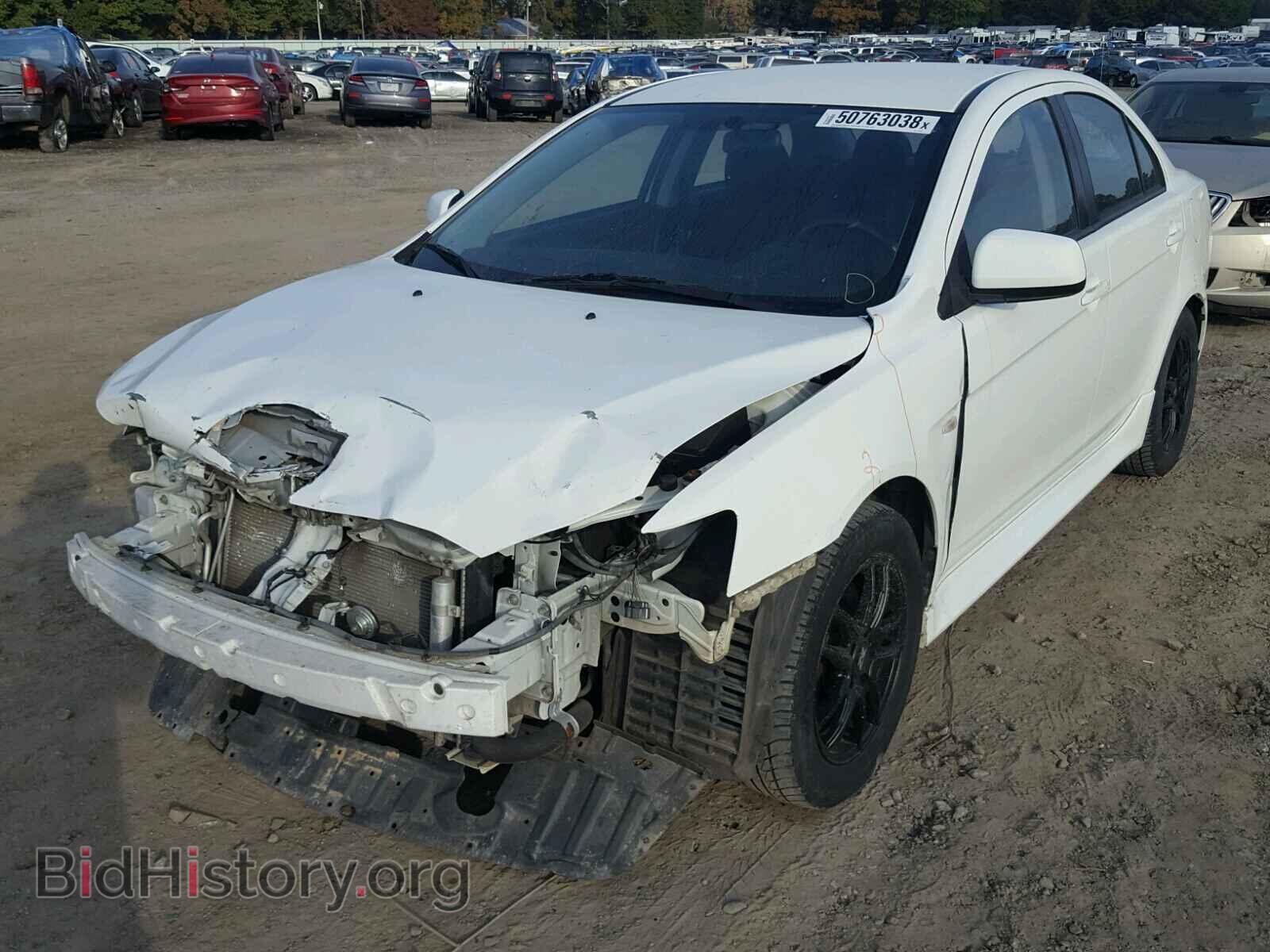2013 MITSUBISHI LANCER - VIN: JA32U2FU2DU019861 - Фото 2