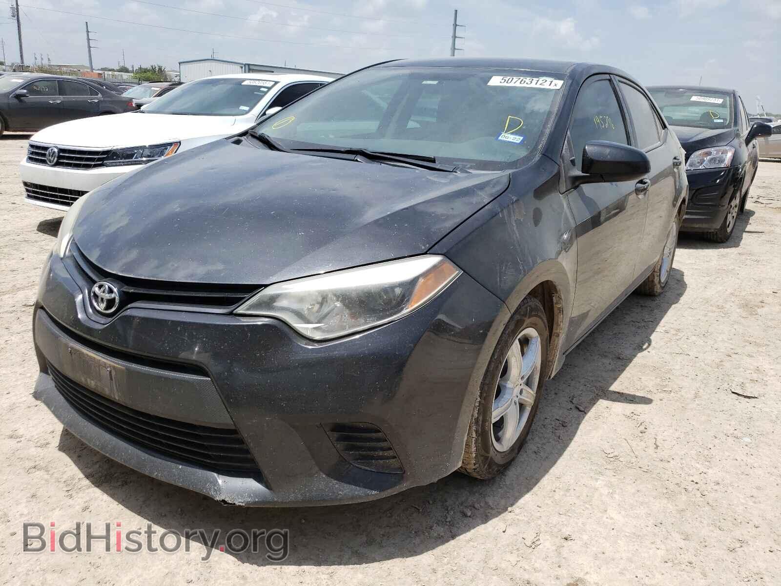 2014 TOYOTA COROLLA - VIN: 5YFBURHE1EP077703 - Фото 2